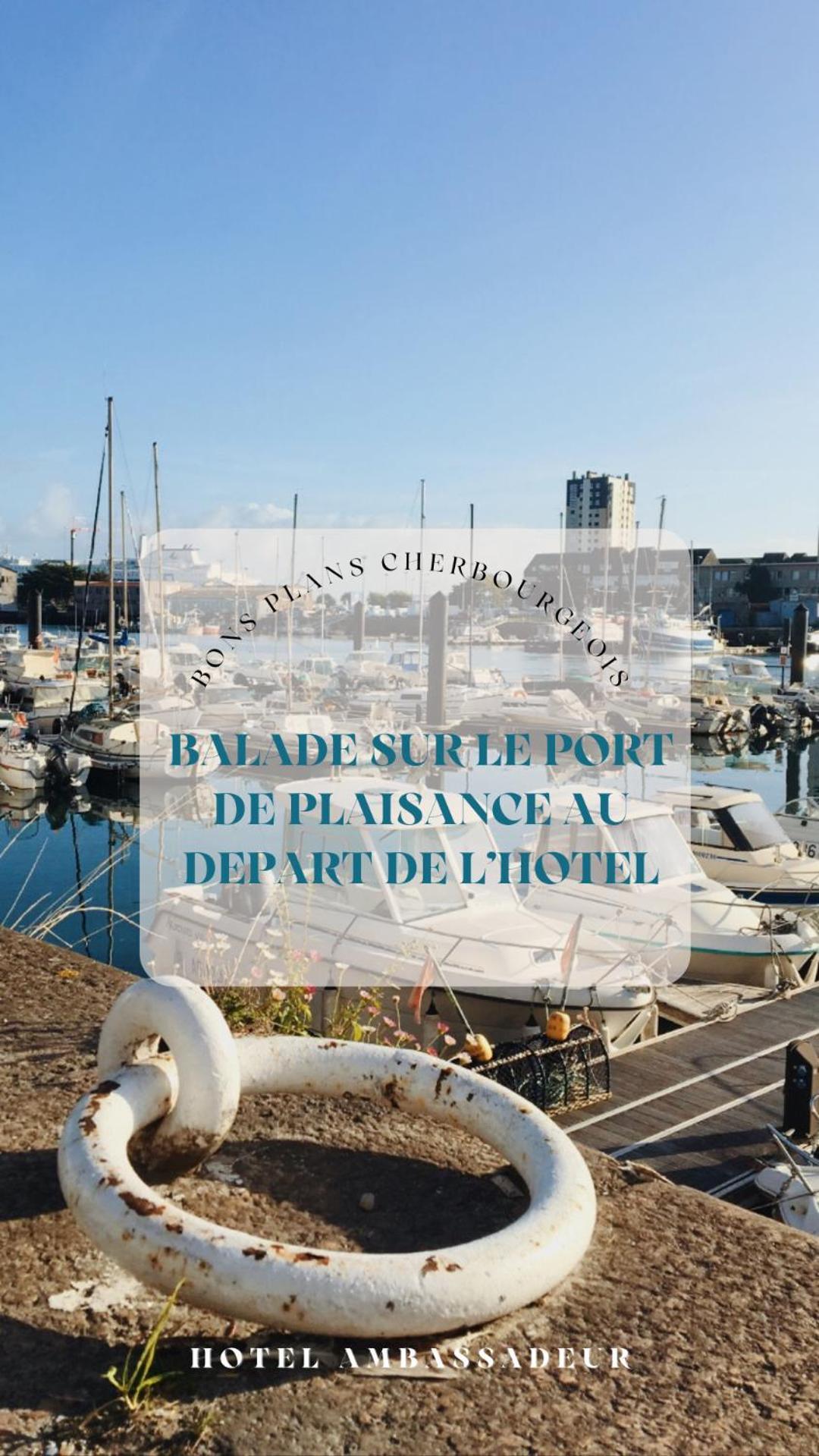 Ambassadeur Hotel - Cherbourg Port De Plaisance Экстерьер фото